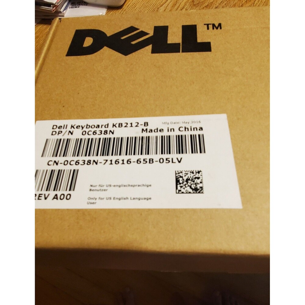 dell kb212-b keyboard new open box